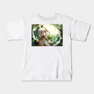 Nahida in the Forest - Genshin Impact Kids T-Shirt